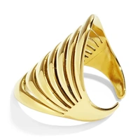 Inel Golden Ribs_1