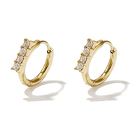 Cercei Crystal Line Hoop_0